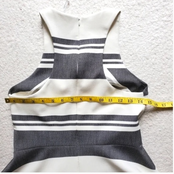 NWOT Elizabeth And James Magdalena Stripe Dress - Picture 4 of 8